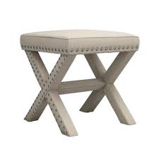 Browse our great prices & discounts on the best benches. X Bench Beige Bedroom Benches Bedroom Furniture The Home Depot