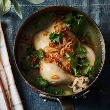 Cornish Game Hen Soup With Garlic Ginger Fried Shallots Recipe On Food52 Recipe Food 52 Shallot Recipes Cornish Game Hen