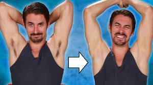 Scientists have suggested that, because bacteria trapped in armpit hair led to odor, it only made sense that shaving the hair would reduce odor. Guys Shave Their Armpits For The First Time