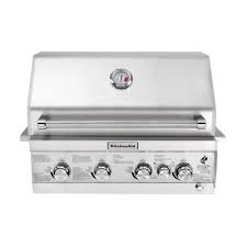 kitchenaid 4 burner built in propane