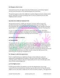 After all, you want them to have their p. Sample Parenting Plan Florida Family Options Mental Health Services