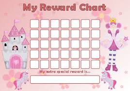 princess reward chart