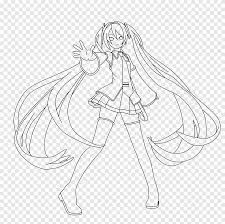 All the best vocaloid drawings 38+ collected on this page. Hatsune Miku Coloring Book Vocaloid Anime Drawing Hatsune Miku White Child Png Pngegg