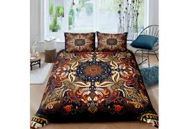88 wide x 92 long king/cal. Paisley Mandala Bedding Set For Teens Adult Bohemian Tie Dye Comforter Cover Hippie Hippy Bedding Set Batik Spiral Exotic Floral Quilt Cover Sleek Decorative Kids Boys Room Us Twin Full Queen King