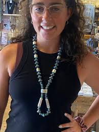 Handmade turquoise and spiny oyster earrings