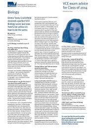 Vce Biology Exam Advice From A Student Who Got A Study Score Of 50 In 2013 Education And Development Biology Study Tips