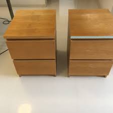 Ikea Malm Chest Of 2 Drawers Oak Veneer Furniture Tables Chairs On Carousell Then i made a template for the drawer handles. ikea malm chest of 2 drawers oak veneer