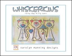 Whiskerkins Rainy Day Kitties Cross Stitch Chart