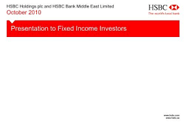 Hsbc Holdings Plc And Hsbc Bank Middle East Limited