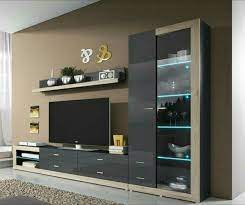 Pin By Maria Analiti On Tv Unit Tv Wall Cabinets Tv Room Design Wall Cabinets Living Room