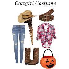 Cowgirl Costume Cowgirl Costume Diy Cowgirl Costume Teenage Halloween Costumes
