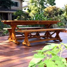 It also adds some stability. 3pc Farm Outdoor Dining Set With Bench Heritage Teak Patio Furniture Teak Outdoor Furniture Teak Garden Furniture