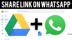 How To Share Google Drive Link On Whatsapp Youtube
