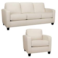 The one piece of furniture that cannot lack from the living room is undoubtedly the sofa. Bryce Italian Top Grain Leather Sofa And Chair Overstock 8533436