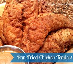 Chicken is done when internal temperature reaches 165˚f. South Your Mouth Pan Fried Chicken Tenders