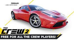 Luxury lease partners specializes in lease financing for exotic cars like lamborghini, ferrari, porsche, mclaren, bentley and rolls royce. The Crew 2 On Twitter The Ferrari 458 Speciale Will Be Available For Free On The Crew 2 For All The Crew Players Https T Co Tkxmbdqnxl