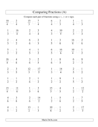The Comparing Improper Fractions To 6ths A Math Worksheet Fractions Worksheets Comparing Fractions Simple Fractions
