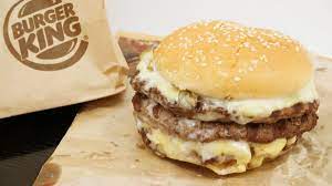 Burger King ``King Yeti The One Pounder'' tasting review with 4 thick beef  patties with cheese - GIGAZINE