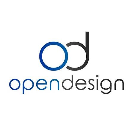Open design logo