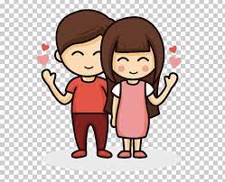 What matters here is the intimacy they have between them. Cartoon Cartoon Couple Drawing