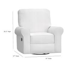 Learn more about the homall manual recliner chair padded pu leather small recliner chairs for small spaces recliners chairs giantex manual recliner chair rocker recliner chair office recliner. Small Comfort Swivel Nursery Glider Recliner Pottery Barn Kids
