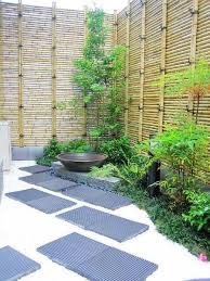 In this example, the owner. Small Space Japanese Garden Bamboo Fence Bamboo Garden Fences Zen Garden Design Japanese Garden Design