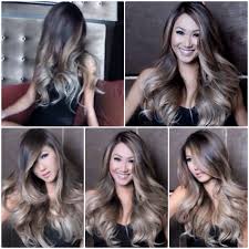 Perfectly Melted Ash Ombre From Dark Ash Brown To Dark Ash Blonde Hair Hair Inspiration Color Balayage Hair Blonde