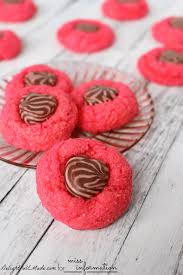 Dessert recipes using hershey kisses. Strawberry Chocolate Heart Cookies Miss Information