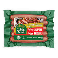 Spaghetti squash lasagna with hot italian chicken sausage and a homemade spicy tomato sauce, topped with parmesan cheese and baked till crispy on top. Fully Cooked Spicy Italian Chicken Sausages Zabiha Halal