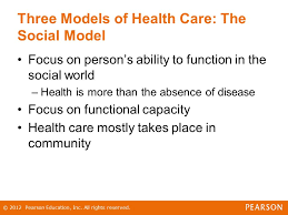 In short, a food desert is a geographic area where residents' access to affordable, nutritious food is limited or nonexistent because of a. Chapter 7 The Health Care System Three Models Of Health Care The Medical Model Focus On Diagnosis And Cure Care In Hospital Doctor S Office Nursing Ppt Download