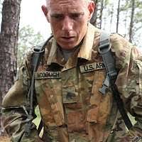Spc. Garret Hayes, U.S. Army Medical Activity, tends