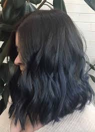 With hair this dark, it's easy to believe highlights are off the table, but believe it or. Dark Blue Hair Men In 2020 Hair Color For Black Hair Dark Blue Hair Cute Hair Colors