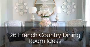 Blue, red, green and and yellow. 26 French Country Dining Room Ideas Sebring Design Build