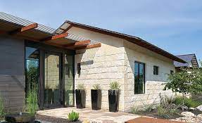 Modulars can be designed to sit on a perimeter foundation or basement. Texas Limestone Creates Country Chic Living 2019 01 16 Stone World