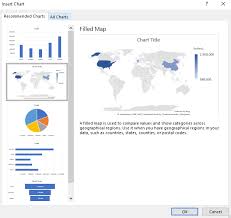 Excels Map Charts The Excel Club