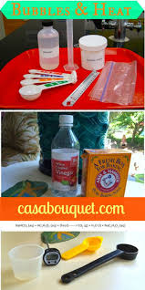 Mix Vinegar And Baking Soda Together To Measure The Temperature Difference Of The Mixture After Mixing Easy Experiment Bubbles Cooking Thermometer Baking Soda