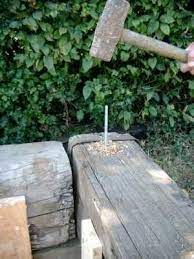 Pin By Amy Culver On Railroad Ties Railroad Ties Landscaping Railroad Ties Fire Pit Backyard