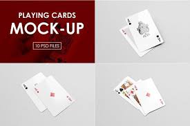 Playing Cards Mock Ups Playing Cards Design Playing Cards Business Card Logo