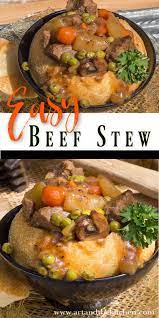 Quick And Easy Beef Stew Easy Beef Stew Beef Stew Meat Recipes Leftover Beef Recipes