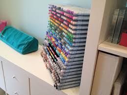 Ikea Expedit And Copic Marker Storage Marker Storage Craft Room Storage Craft Room