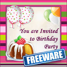 Get your printable birthday invitations plus more birthday party invitations card ideas online! Freeware Birthday Party Invitation Card Maker Software For Mac
