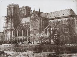 Notre Dame 1847 Durant La Restauration Notre Dame De Paris Cathedrale Vieux Paris Notre Dame De Paris