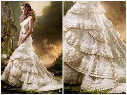 Spanish Inspired Wedding Dresses Lazaro Organza Flamenco Gown The Daily Dress Aisle Candy Co Flamenco Wedding Dress Wedding Dresses Dream Wedding Dresses