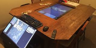 This Custom Built Dungeons Dragons Table Is Incredible Dragon Table Rpg Table Table Games