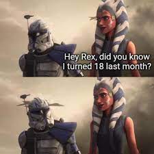 Ahsoka's trying to get some. : r/CloneWarsMemes