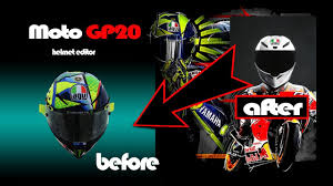Everything and anything from motogp, for motogp fans including moto2, moto3 & motoe. Valentino Rossi 2020 Helmet Editor Motogp 20 No Sponsored Youtube