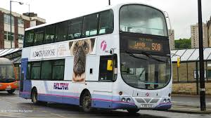 First bus is making its way into gainsborough! First Halifax Yj06 Xln 32695 First Bus Halifax Bus Station