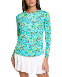 NWT Ladies IBKUL Rachel Jade Multi Long Sleeve Crew Golf Shirt S & XXL |  eBay