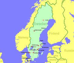 Zweden heeft enkele jaren geleden mijn hart gestolen. Luchthavens In Zweden Kaart Kaart Van De Luchthavens In Zweden Noord Europa Europa