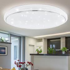 Hat die alte lampe im wohnzimmer ausgedient, ist es an der zeit für neueste technik! Deckenleuchten Led Sternen Effekt Decken Lampe Weiss Schlaf Zimmer Design Strahler Flur Leuchte Buro Schreibwaren Mafc Com Sa
